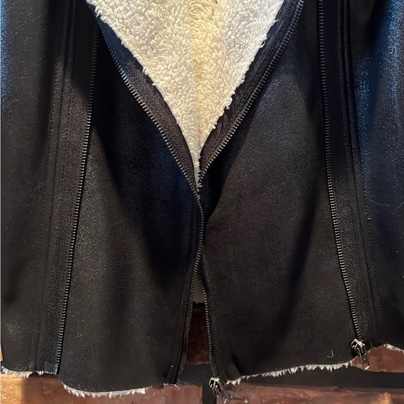 SW3 Bespoke Moto Jacket faux Shearling - Picture 4 of 4